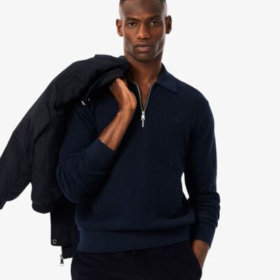 AH5187 | CHANDAIL DEMI-ZIP LACOSTE