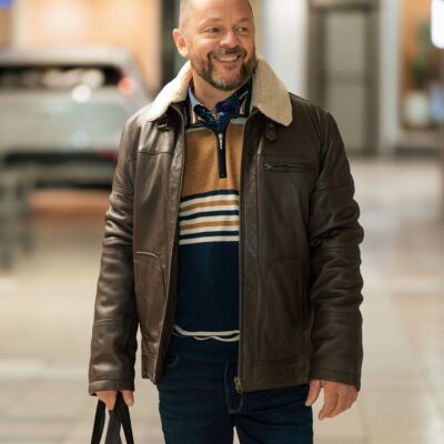MANTEAU DE CUIR MODANGO