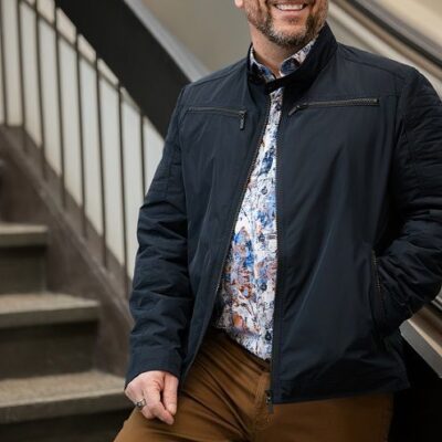 BIKER ZENI | MANTEAU LAVARD